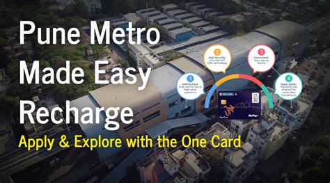 pune metro smart card|pune metro card recharge.